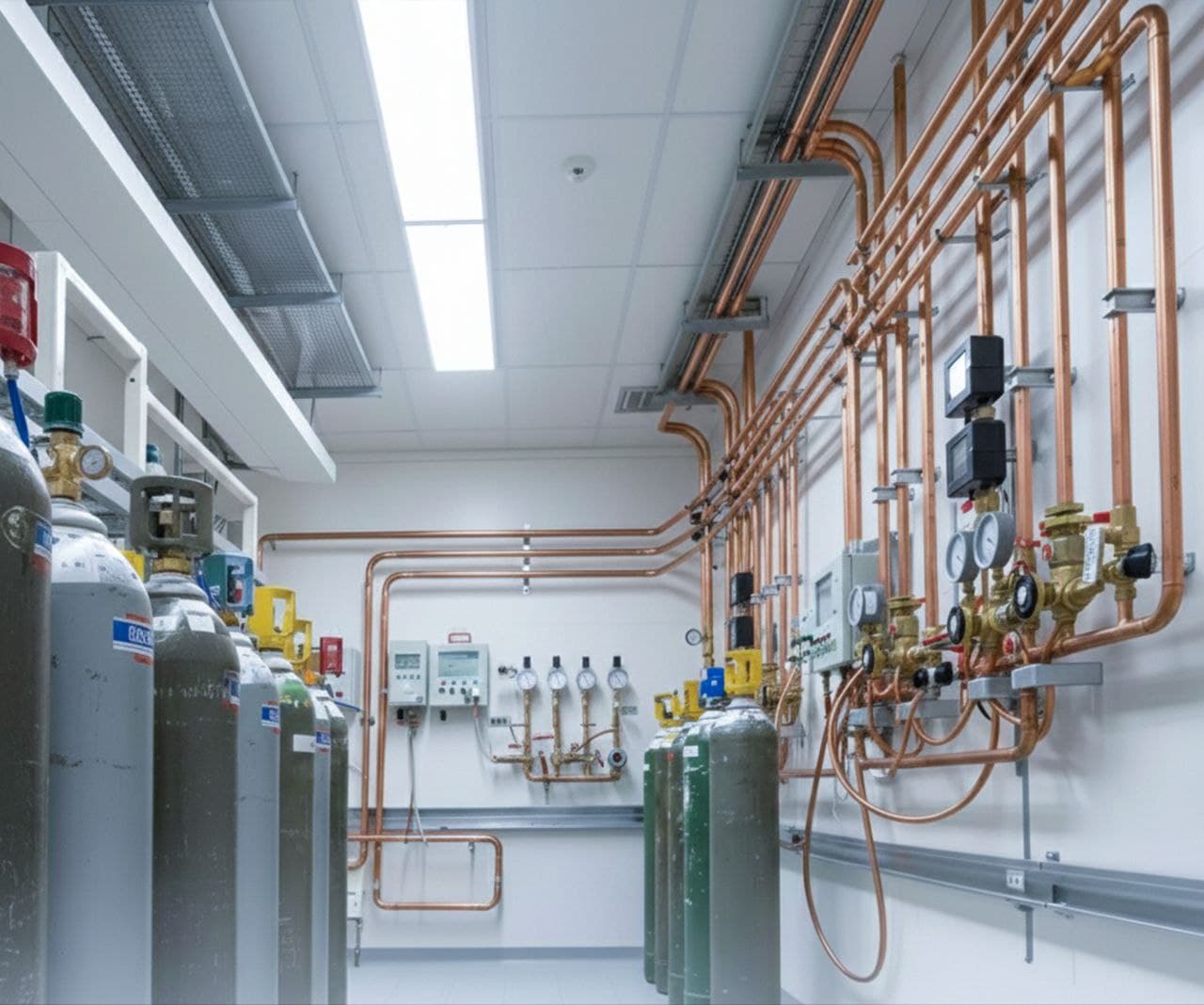 Central Medical Gas Piping Systems